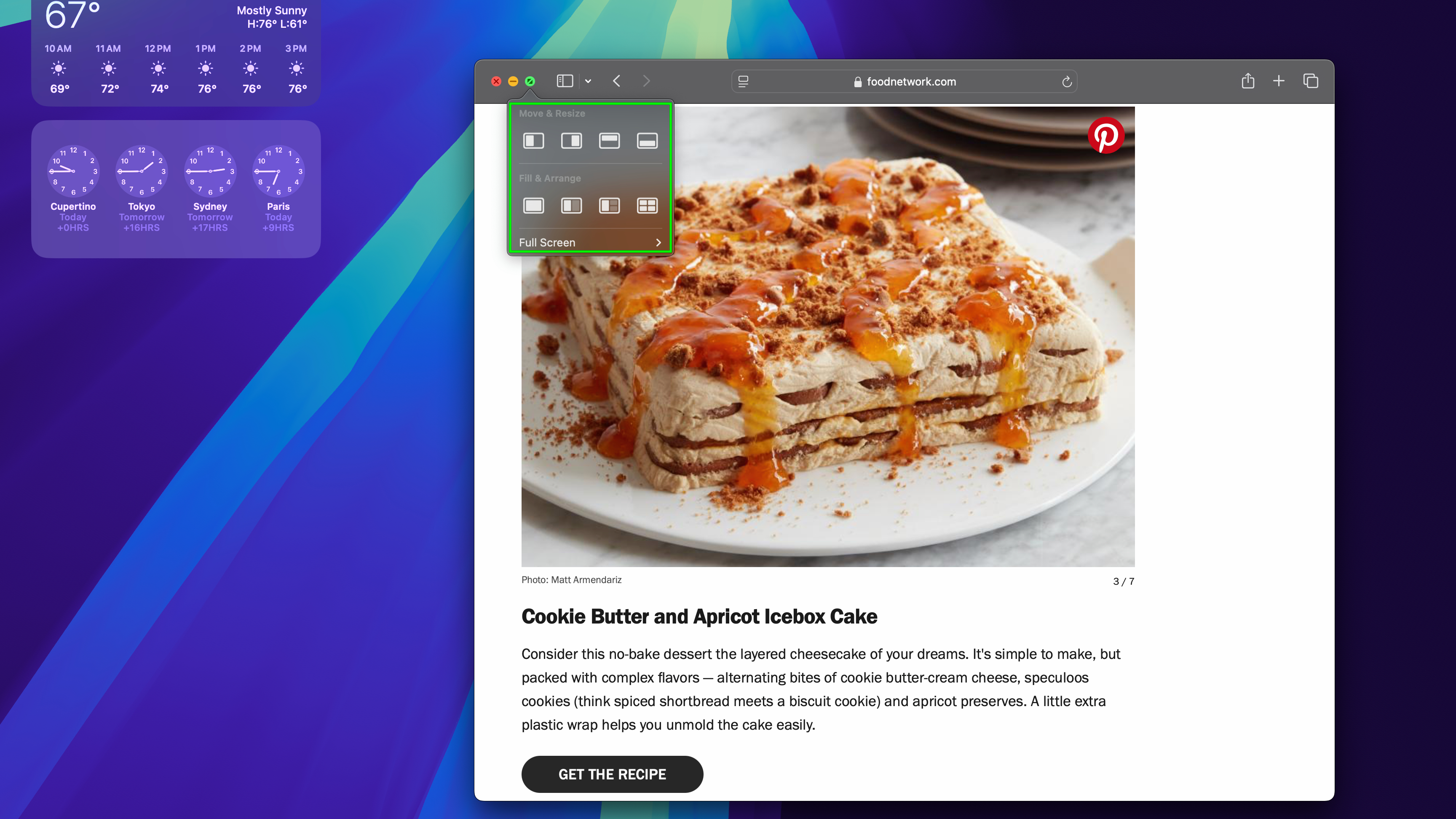 כיצד להשתמש בריצוף חלונות ב-macOS Sequoia שלב 2