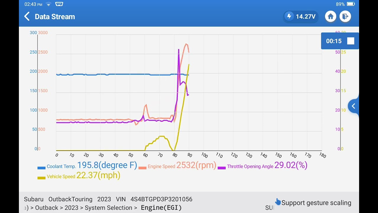 סקירת TopDon Phoenix Lite 2: הדמיית נתונים חיה - YouTube