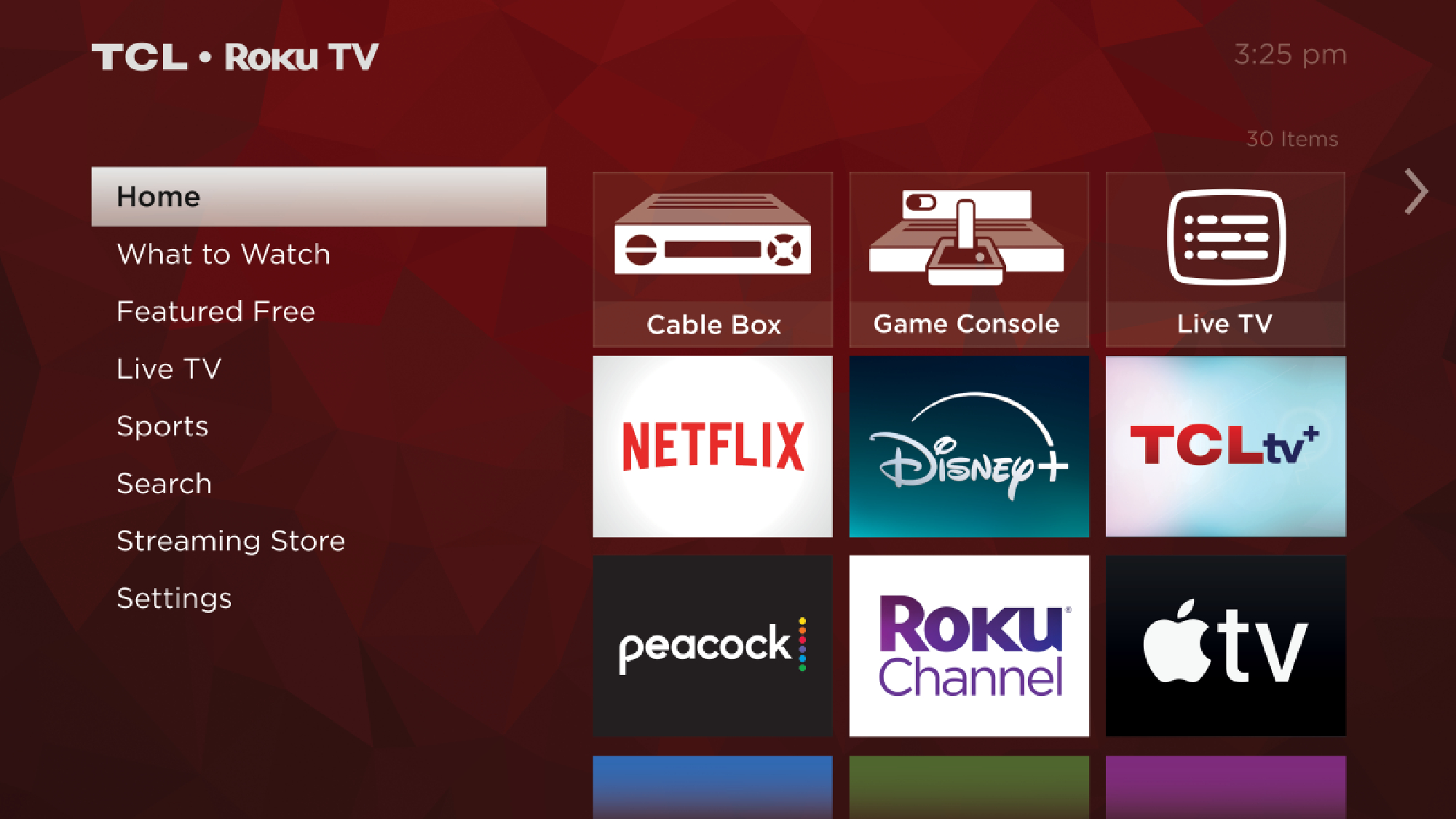 אפליקציית TCL ב-Roku TV