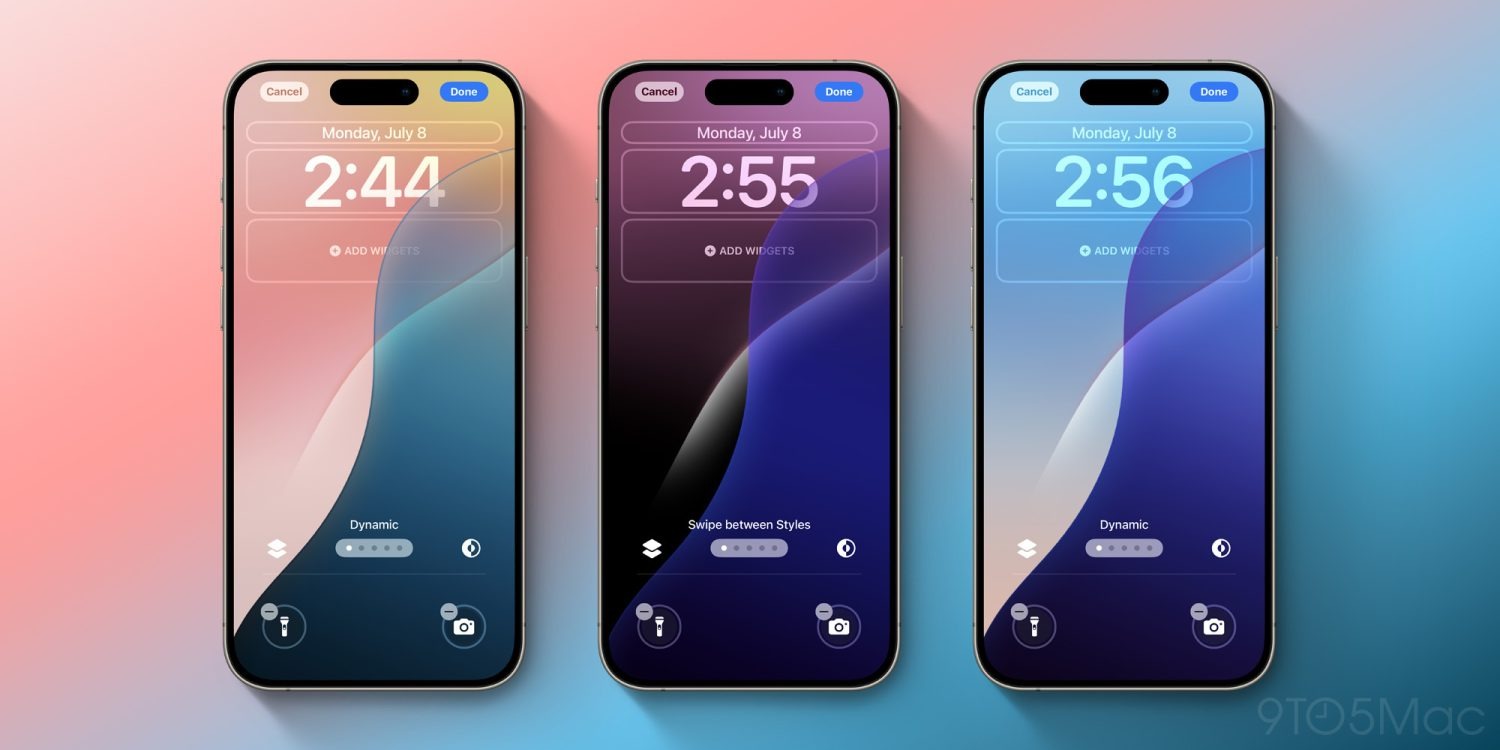 אפשרויות טפט דינמיות ב-iOS 18 בטא 3