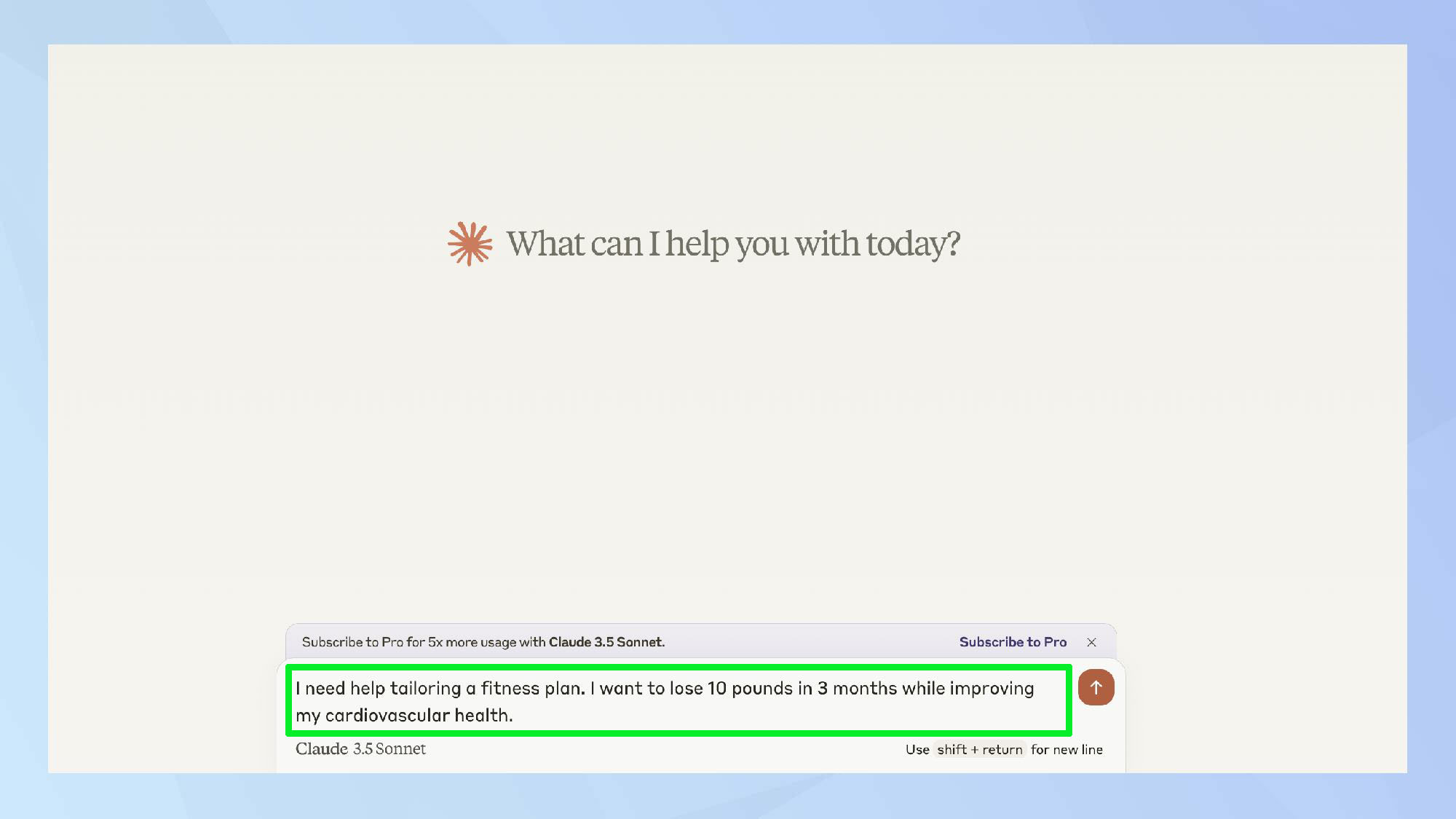 הנחיית כושר של קלוד