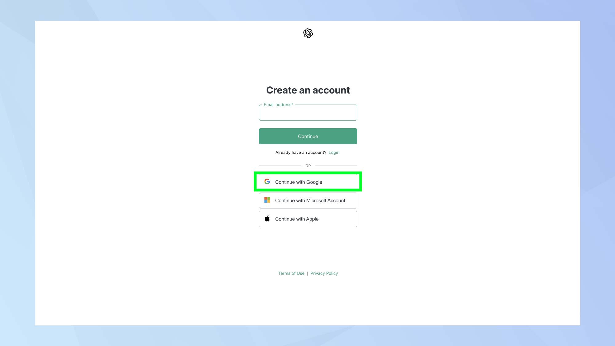 תיבת ההנחיות של ChatGPT 