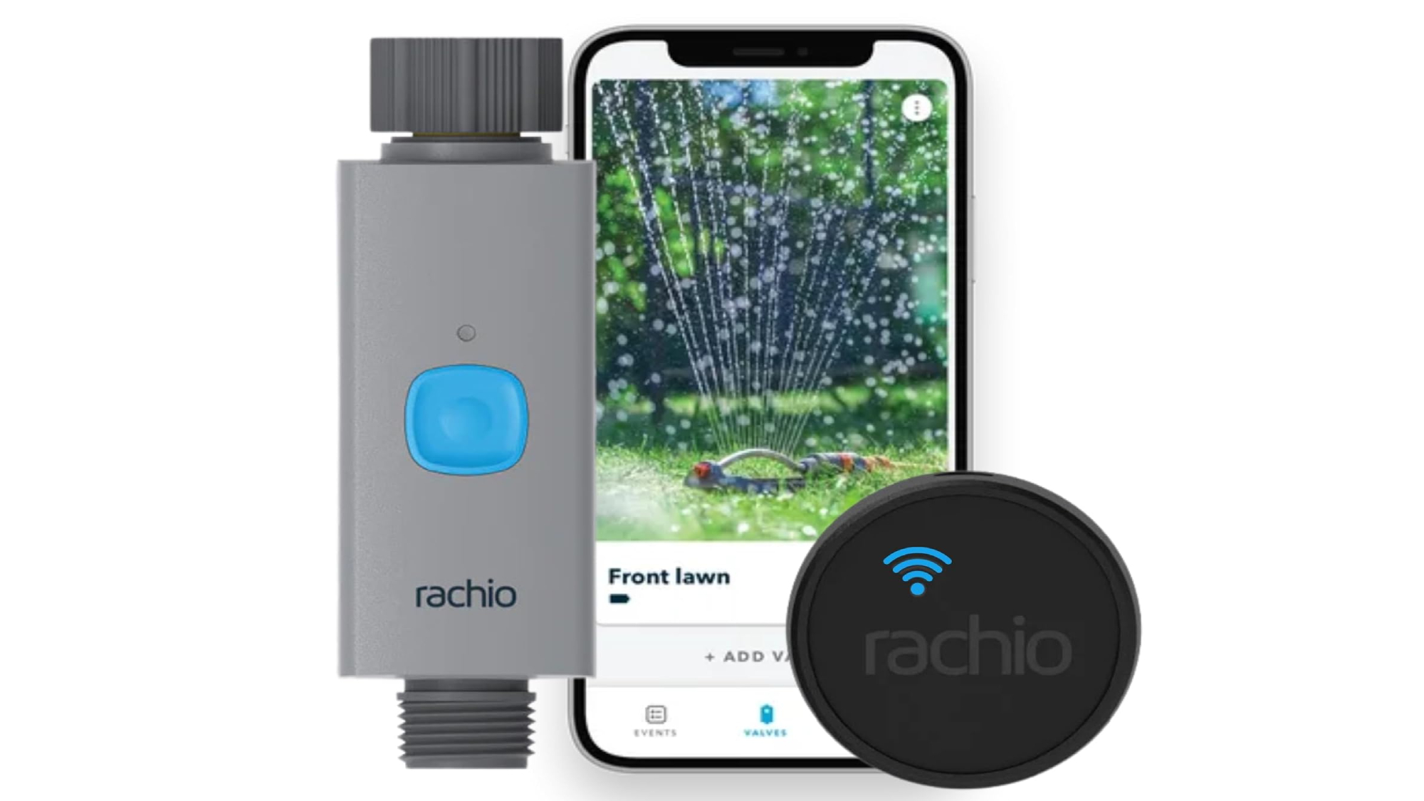 שסתום Rachio ורכזת Wi-Fi