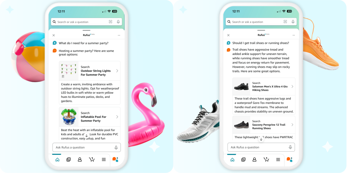 אמזון רופוס בפעולה