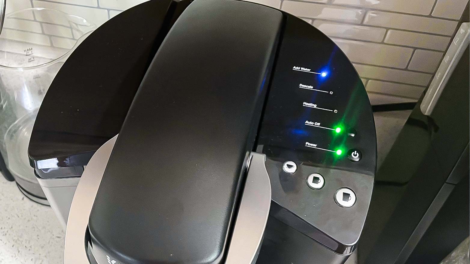 תצוגת הגדרות Keurig K-Classic