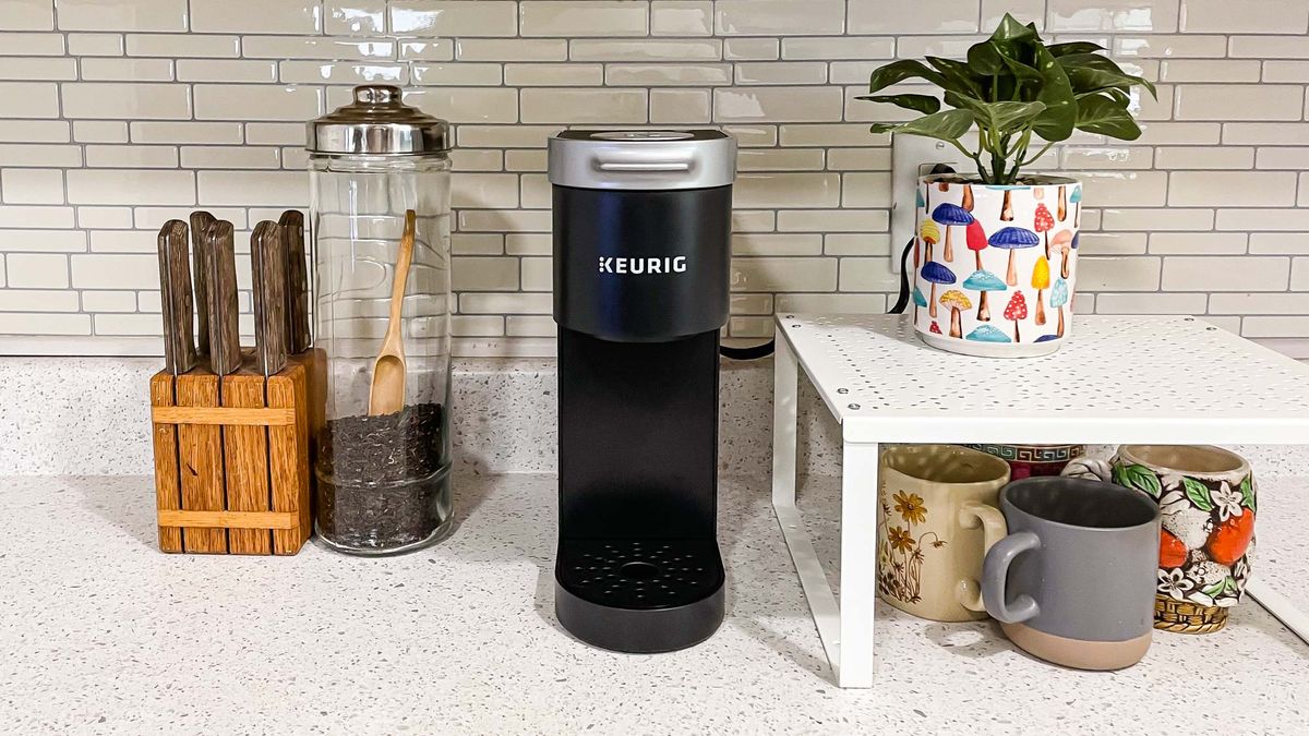 Keurig K-Mini on kitchen counter