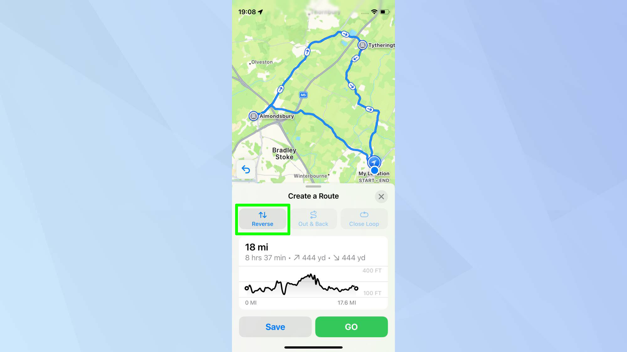 חידוד מסלול מותאם אישית של מפות אפל