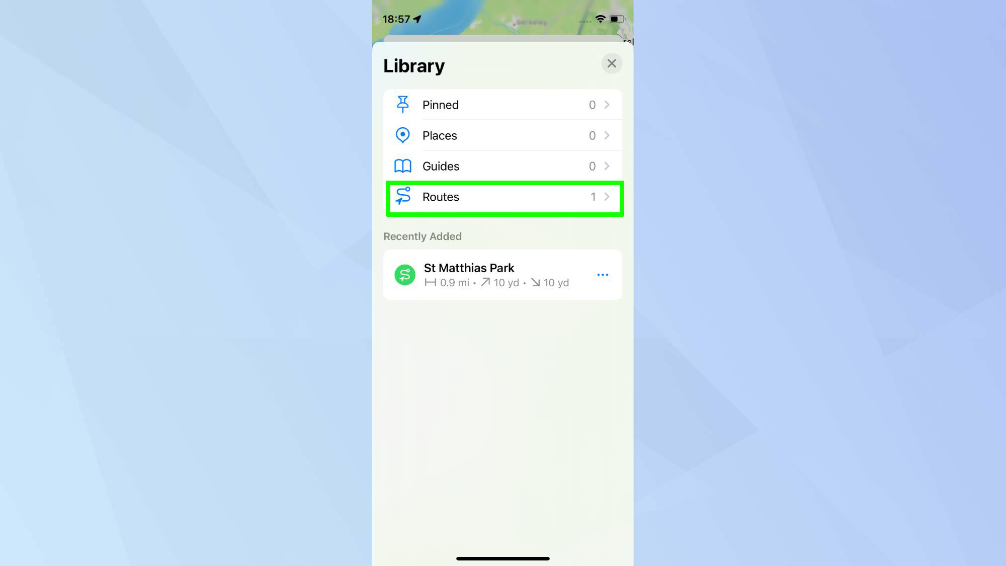 מסלולי מפות אפל 