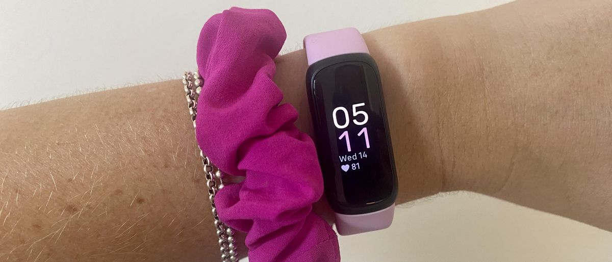 Fitbit Inspire 3 on a person