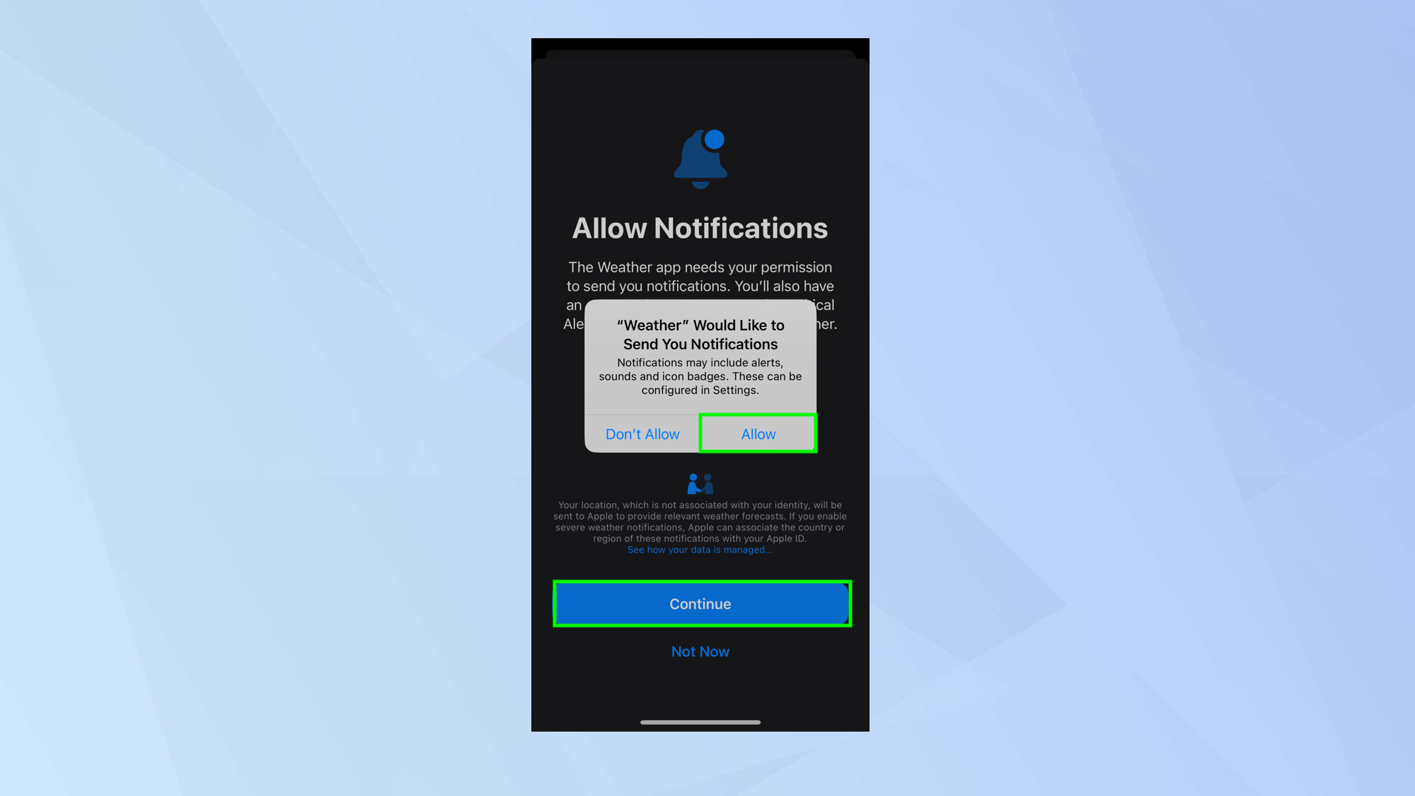 כיצד להגדיר התראות גשם באפליקציית מזג האוויר של אפל