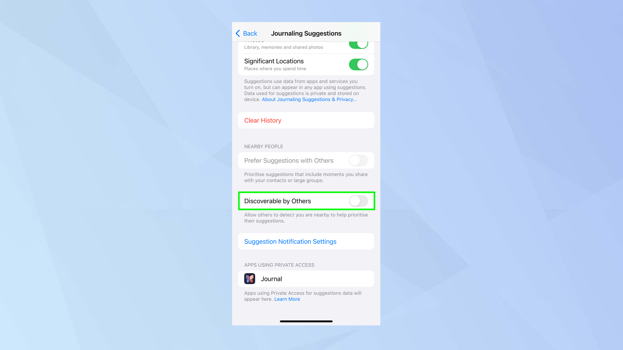 כיצד לעצור את אפליקציית היומן מזהה את האייפון שלך