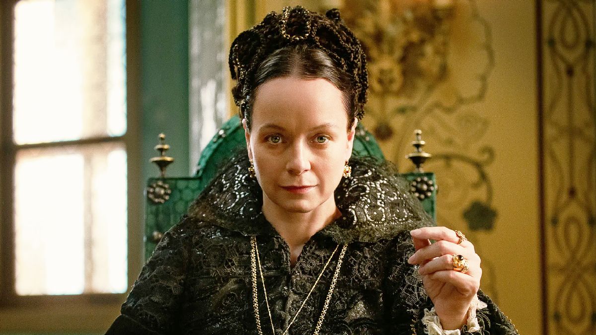 Samantha Morton as Catherine de Medici in