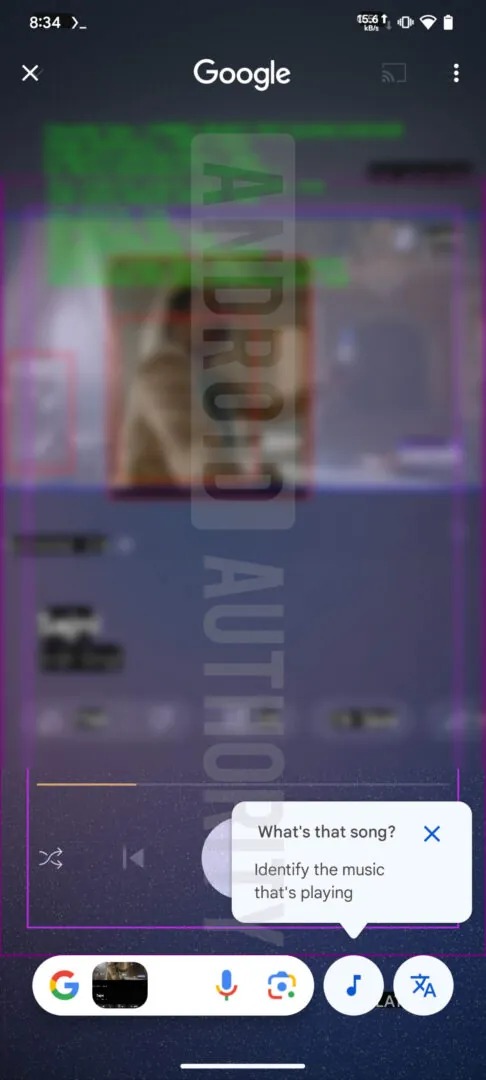 מעגל לחיפוש זיהוי מוזיקה