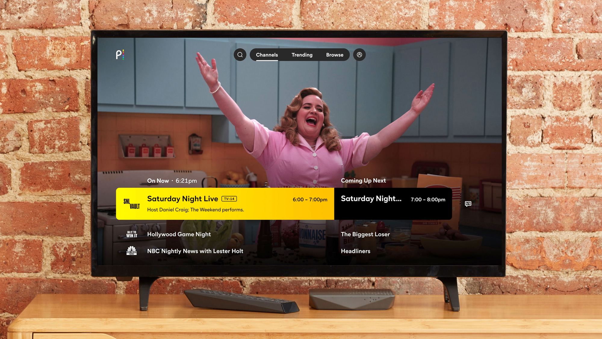 ל-NBC Peacock TV תהיה רשת ערוצים