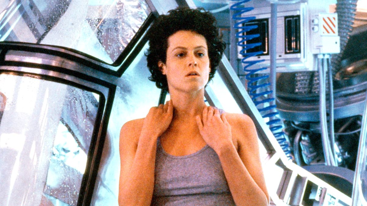 Sigourney Weaver in "Aliens" (1986).