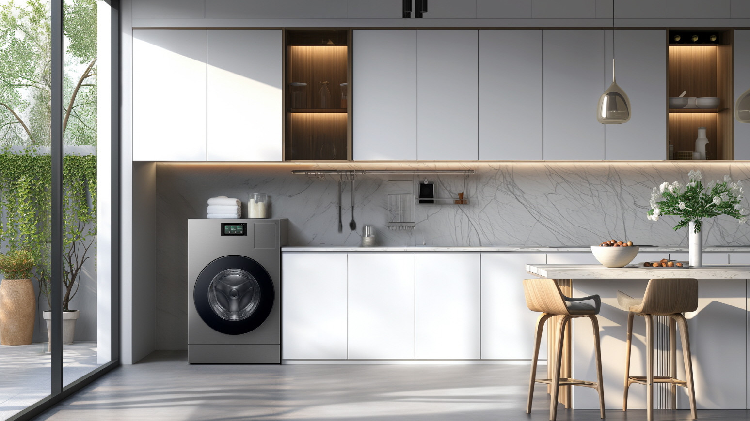 Combo כביסה בהתאמה אישית של סמסונג AI