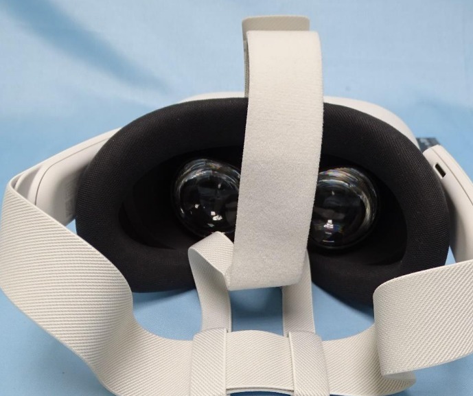 Meta Quest 3S דלפה תמונה, בתוך העדשות