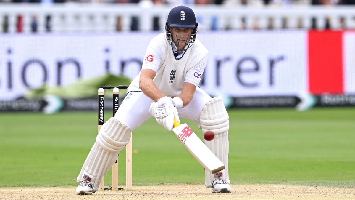 Joe Root plays his scoop shot when batting for England ahead of the ahead of the Oval Test 2024 for the England vs Sri Lanka 3rd Test 2024 live stream