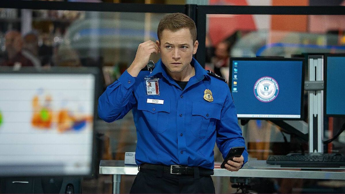 Taron Egerton in "Carry-On"