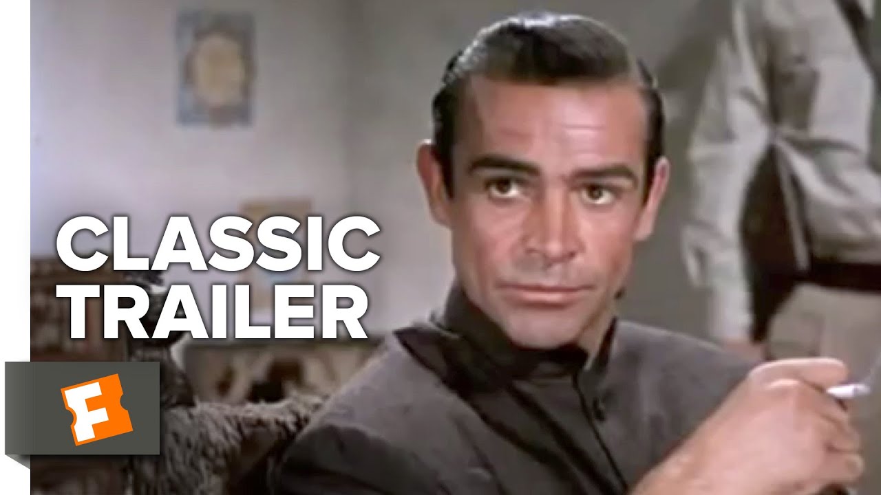 Dr. No Official Trailer #1 - שון קונרי סרט (1962) HD - YouTube