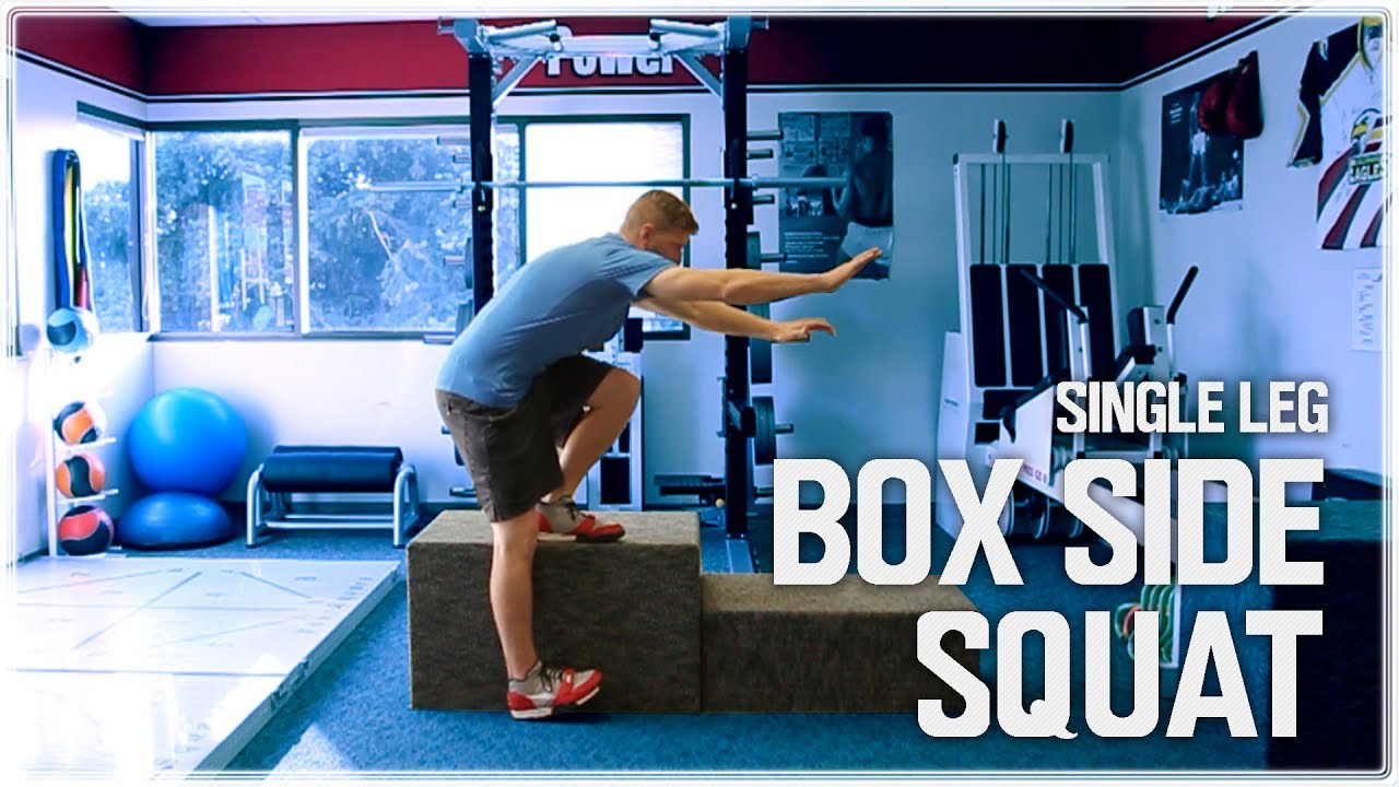 סקוואט צד אקדח בוקס יחיד רגל | Pistol Squat Progression - ציר ירך - יוטיוב