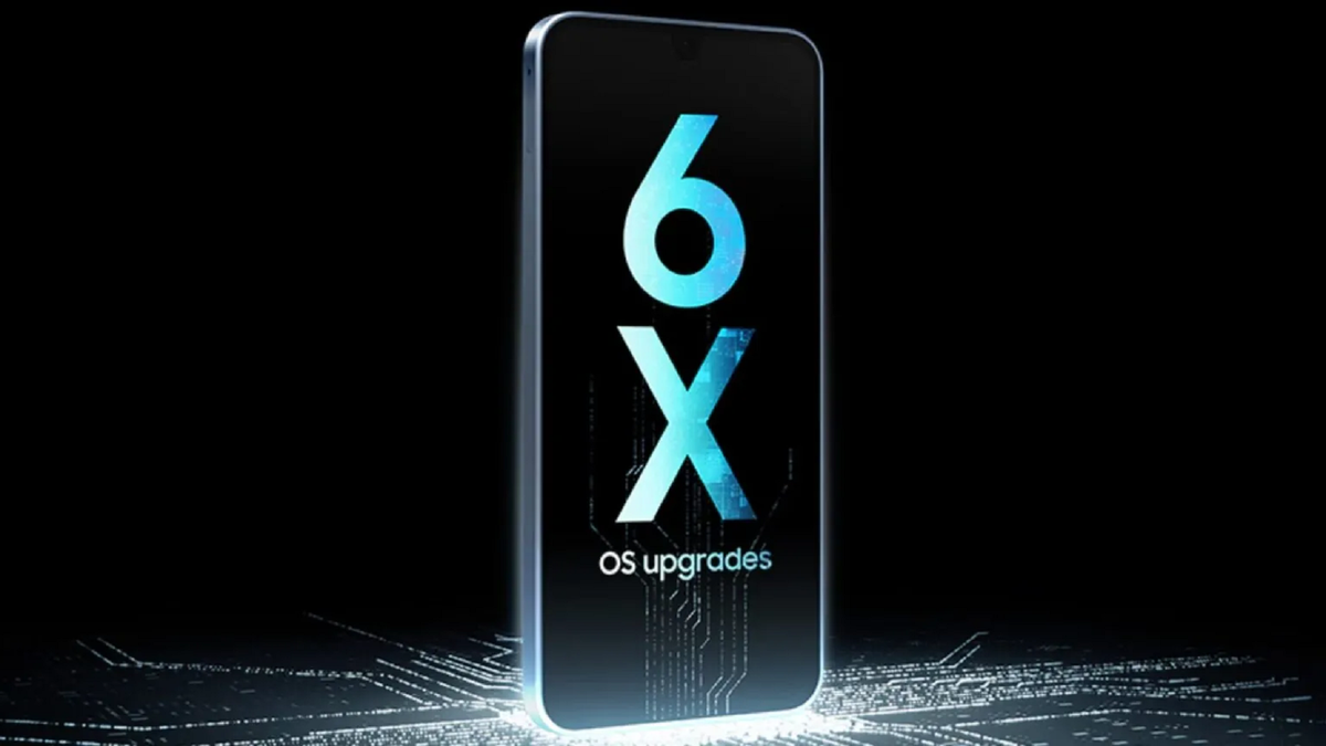 A promo image of the Samsung Galaxy A16 5G from Samsung's Dutch website.