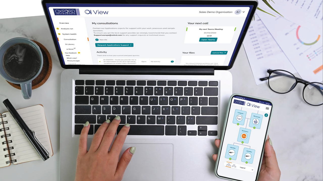 צלילה עמוקה לתצוגת OI עם אוקספורד מכשירים