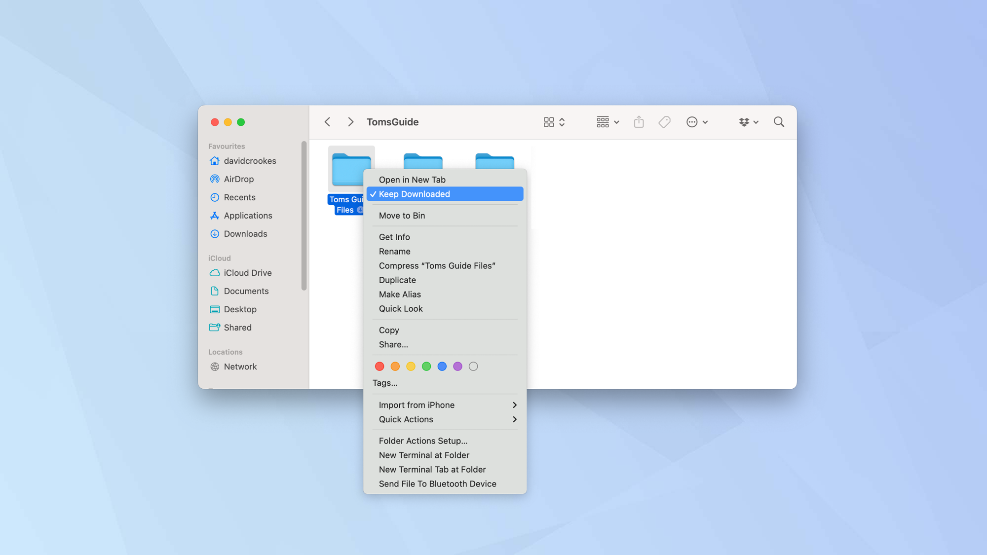 כיצד לשמור על הורדת קבצי iCloud Drive ב-Mac שלך