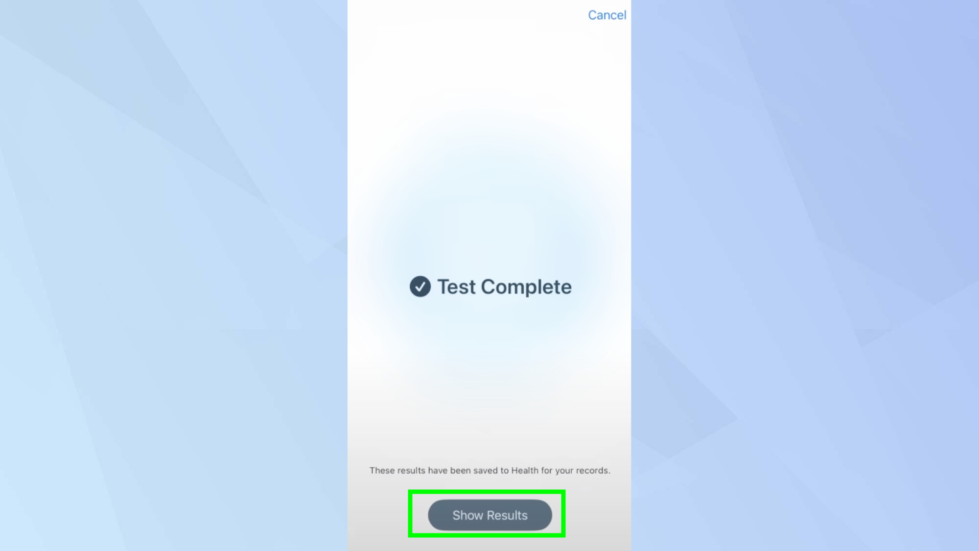 הקש על הצג תוצאות 