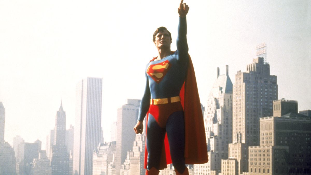 Christopher Reeve as Superman as seen in the documentary "Super/Man: The Christopher Reeve Story"