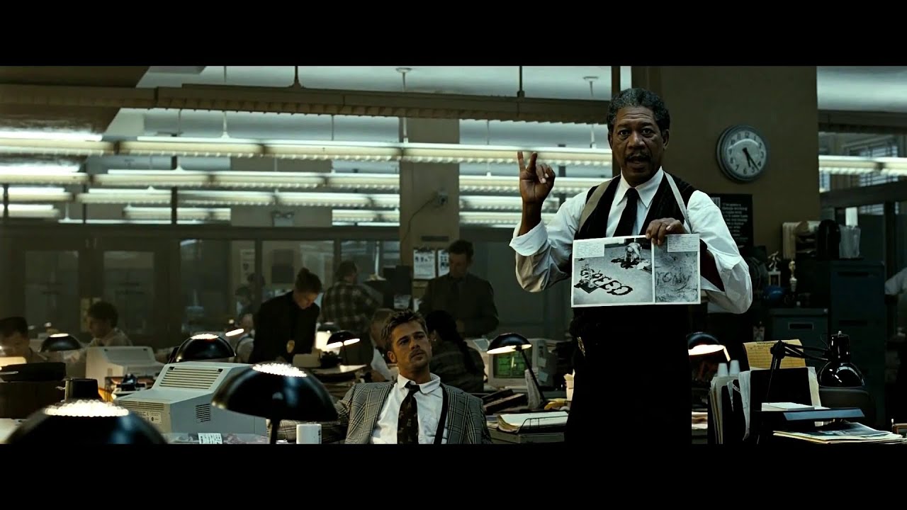 Se7en 1995 טריילר רשמי בראד פיט, מורגן פרימן - YouTube