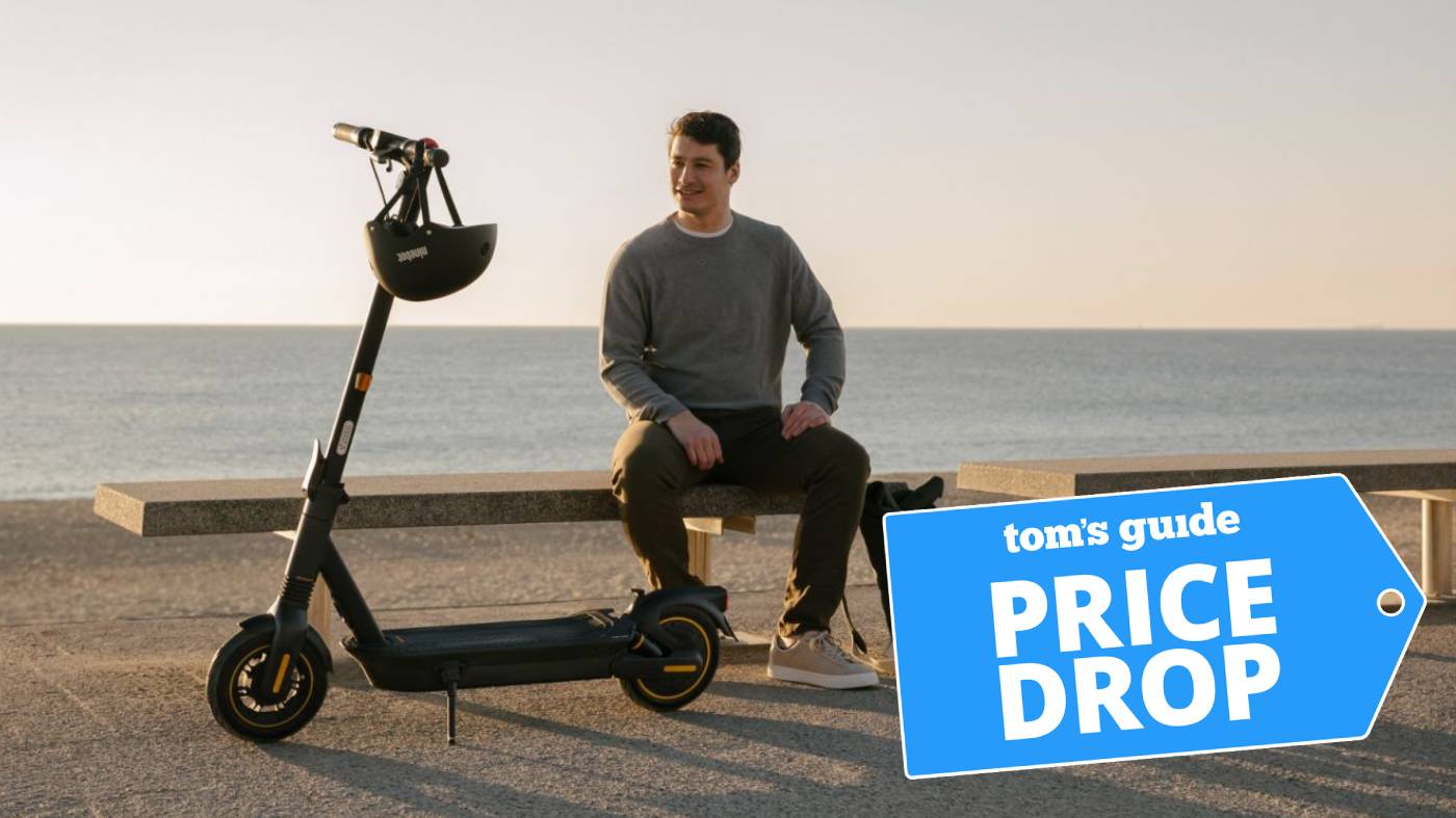 קטנוע חשמלי מתקפל מתקפל של Segway Ninebot MAX G2