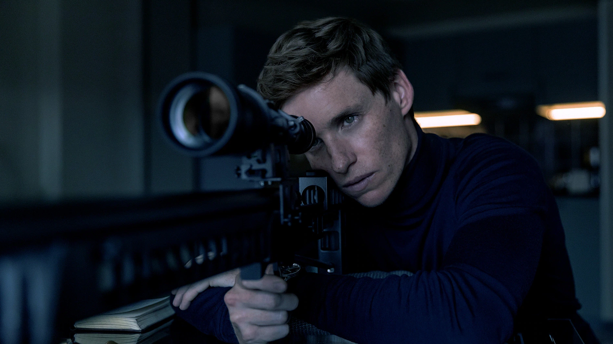 Eddie Redmayne stars as "The Jackal".