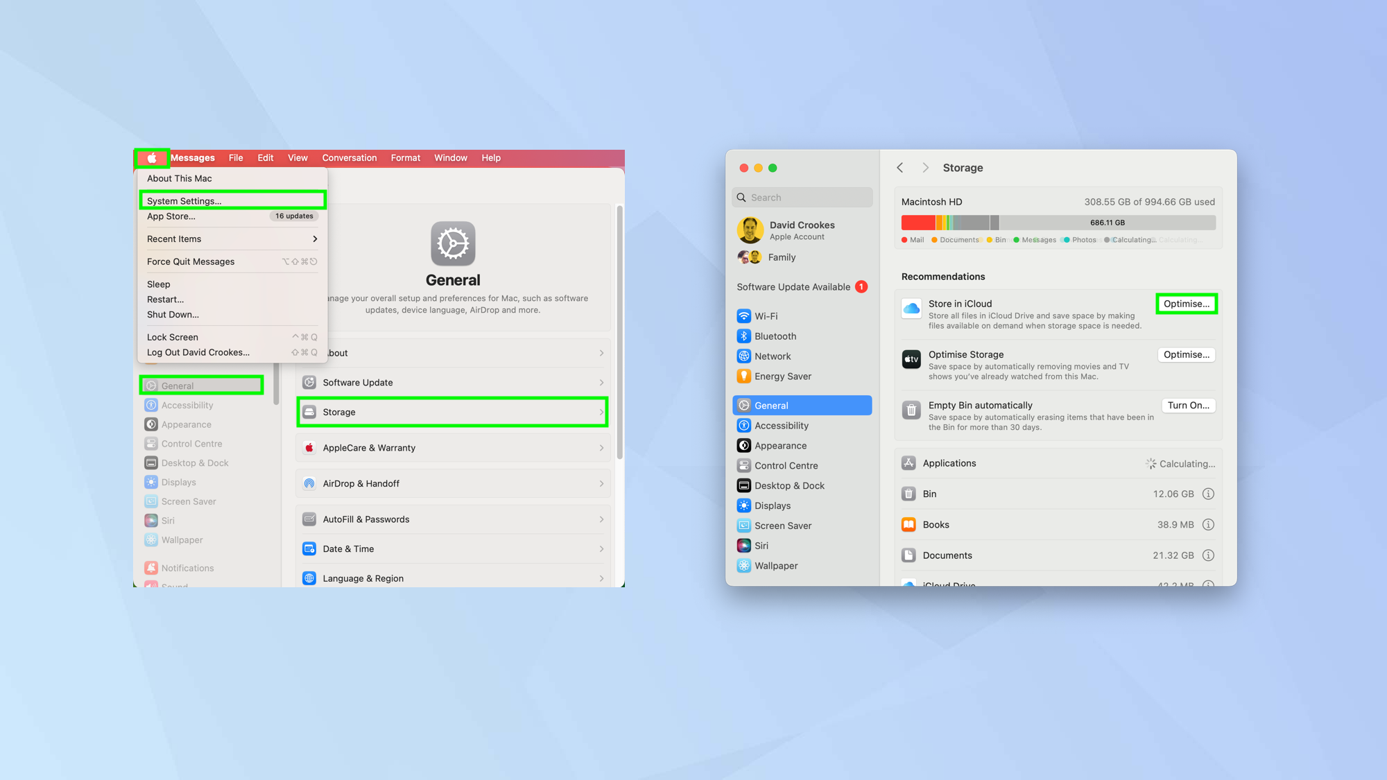 כיצד לשמור על הורדת קבצי iCloud Drive ב-Mac שלך