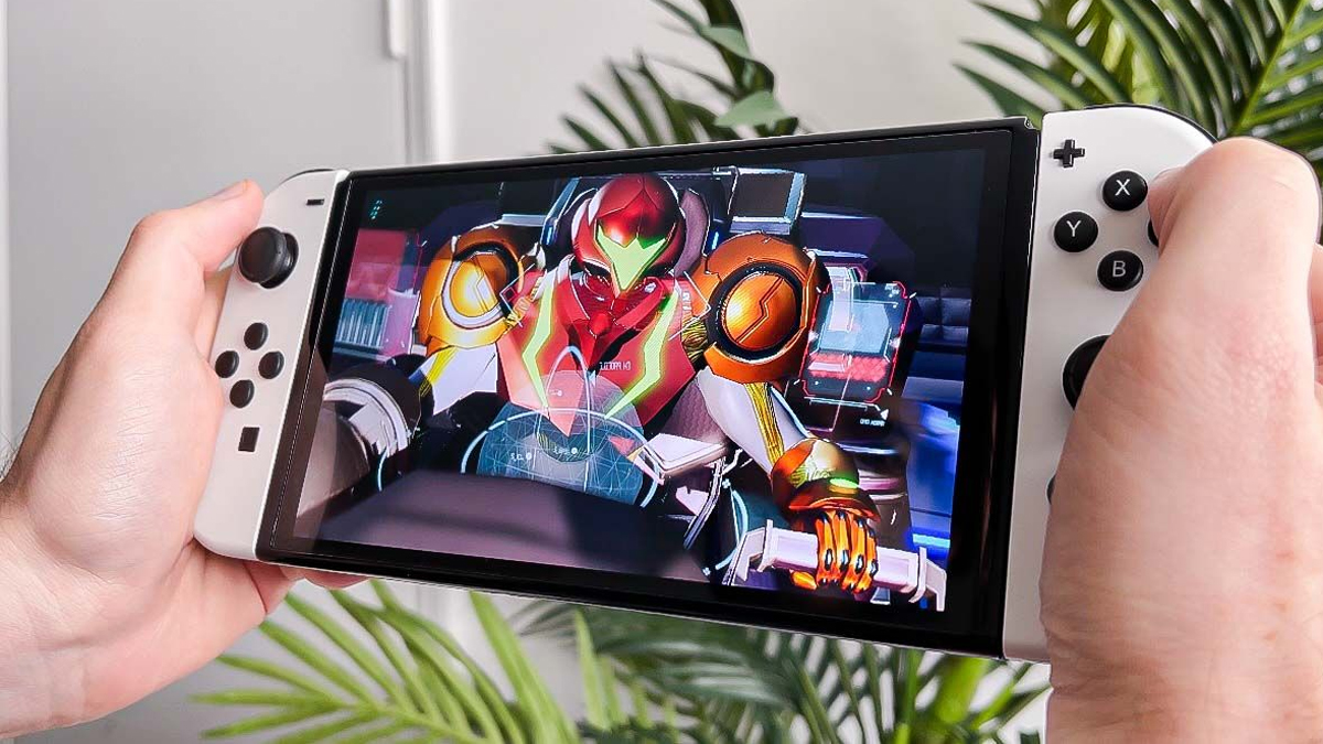 Nintendo Switch OLED משחק Metroid Dread