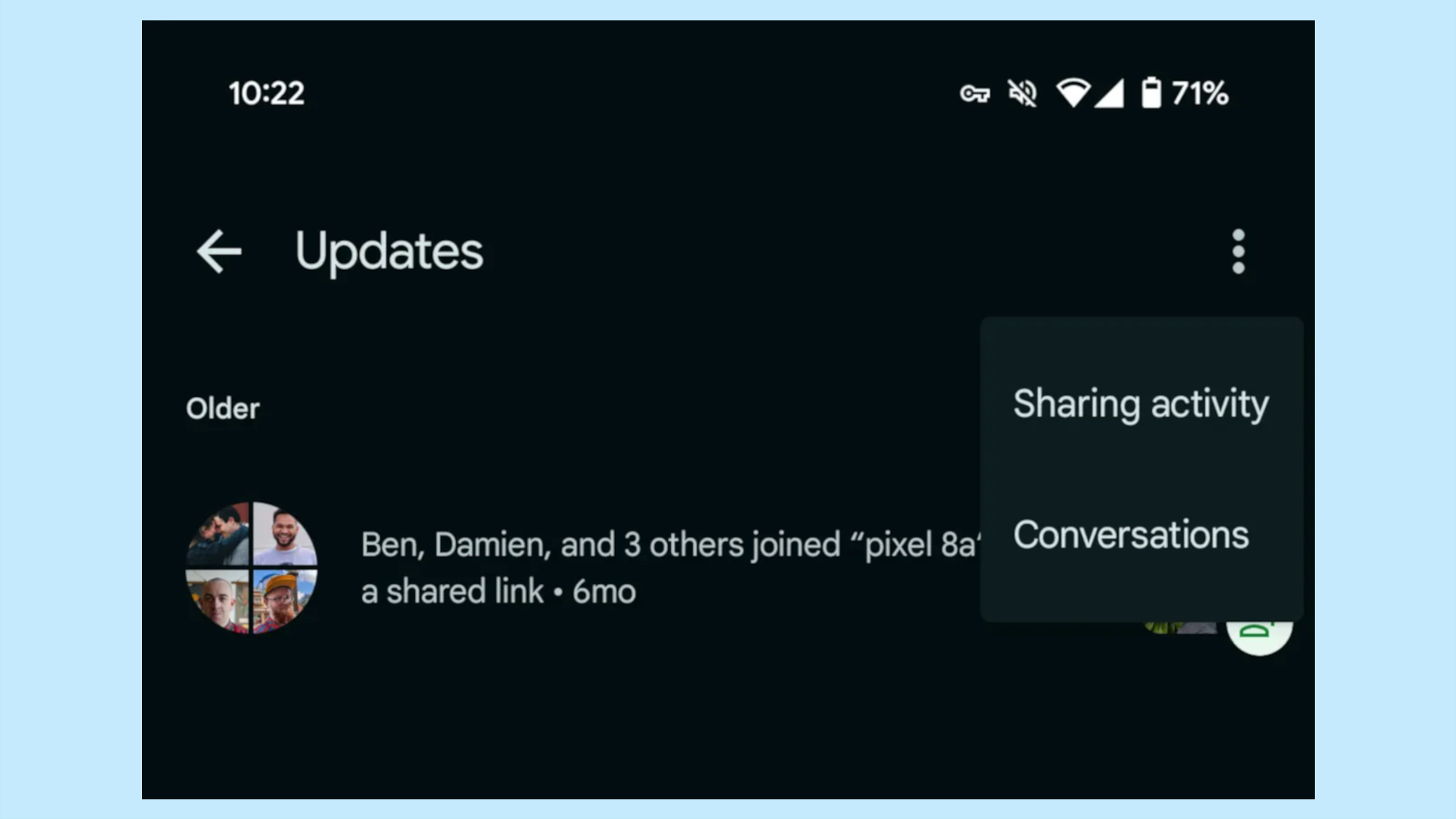 עדכון Google Photo