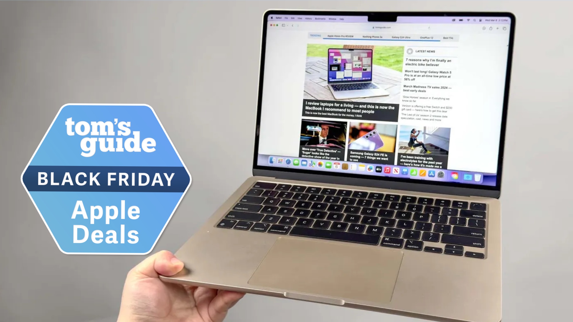 עסקת MacBook Air M3 13 אינץ'