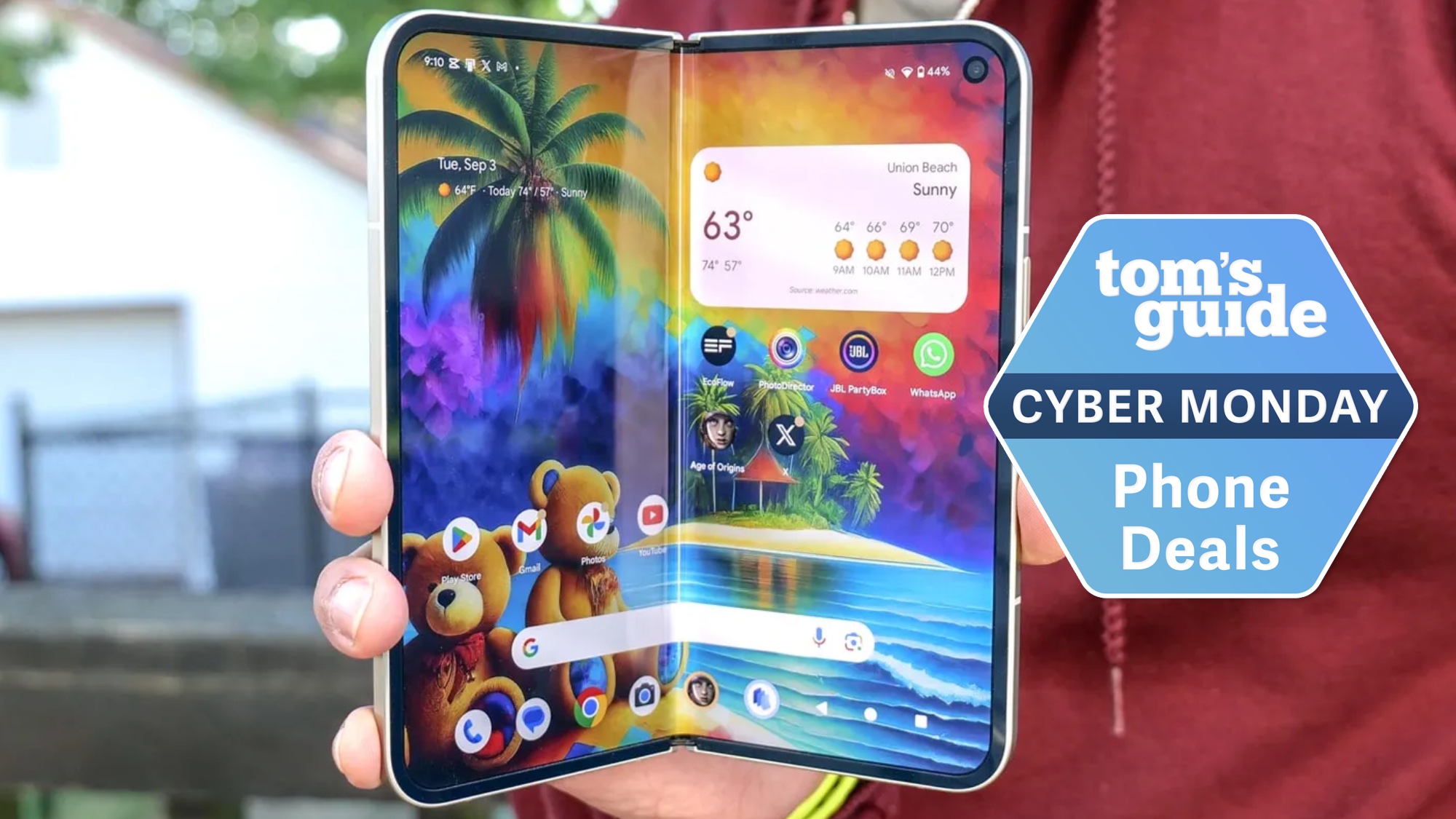 Google Pixel 9 Pro Fold ביד