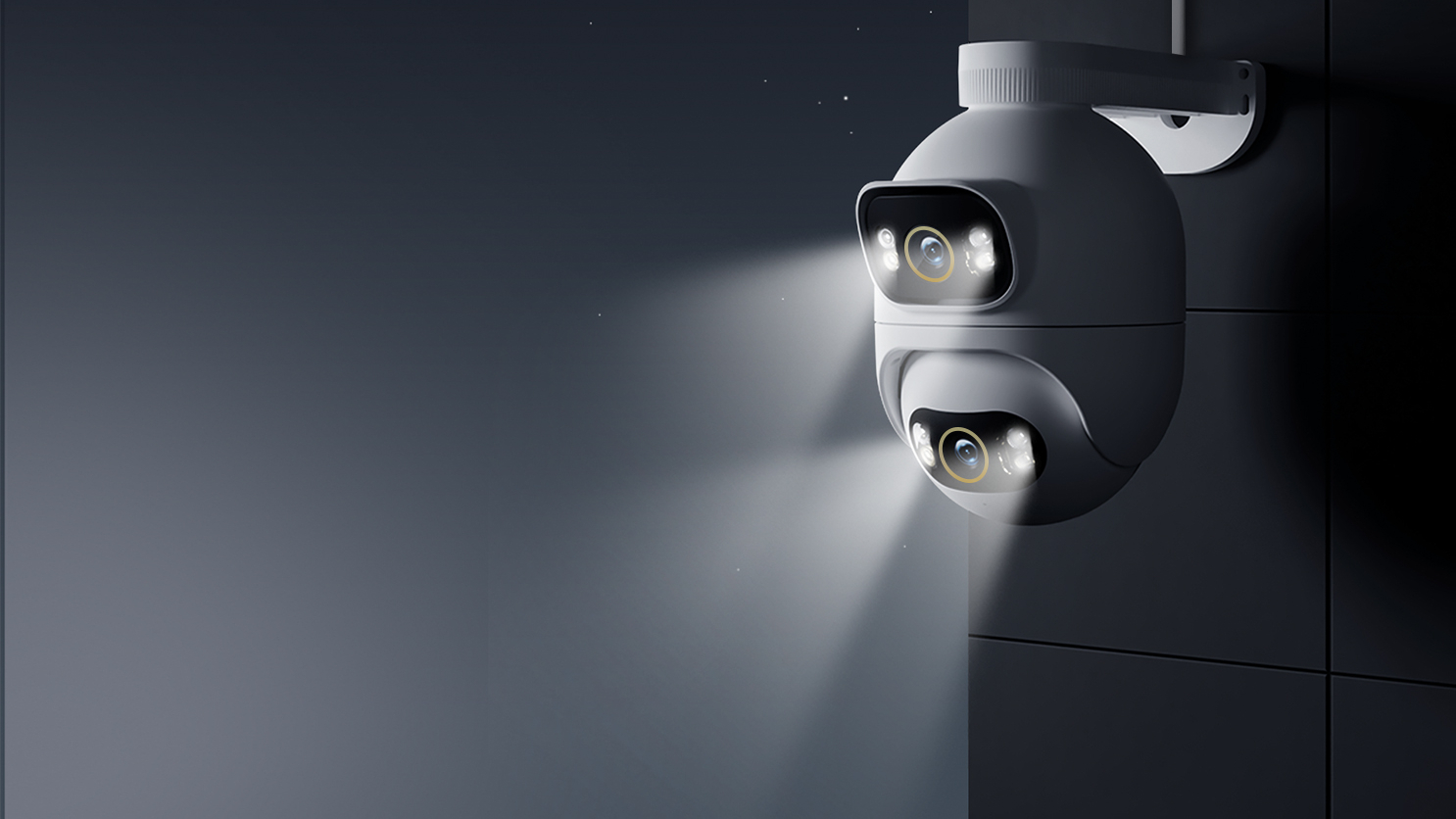 מצלמת IMILAB EC6 Dual Pro בחושך