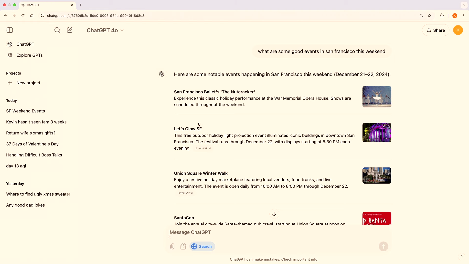 צילום מסך של OpenAI