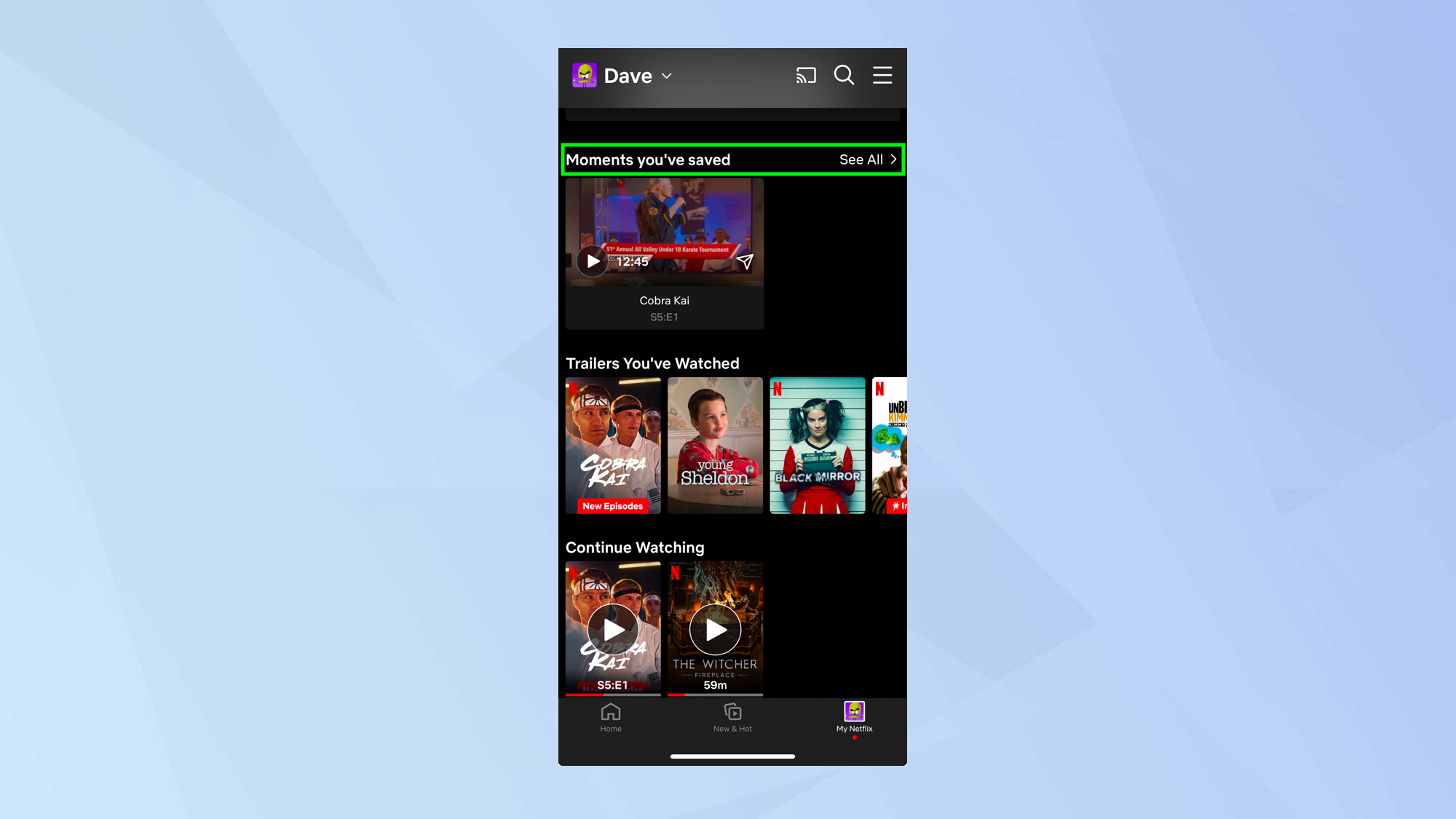 כיצד לשמור ולשתף רגעים מתוכניות וסרטים של Netflix 