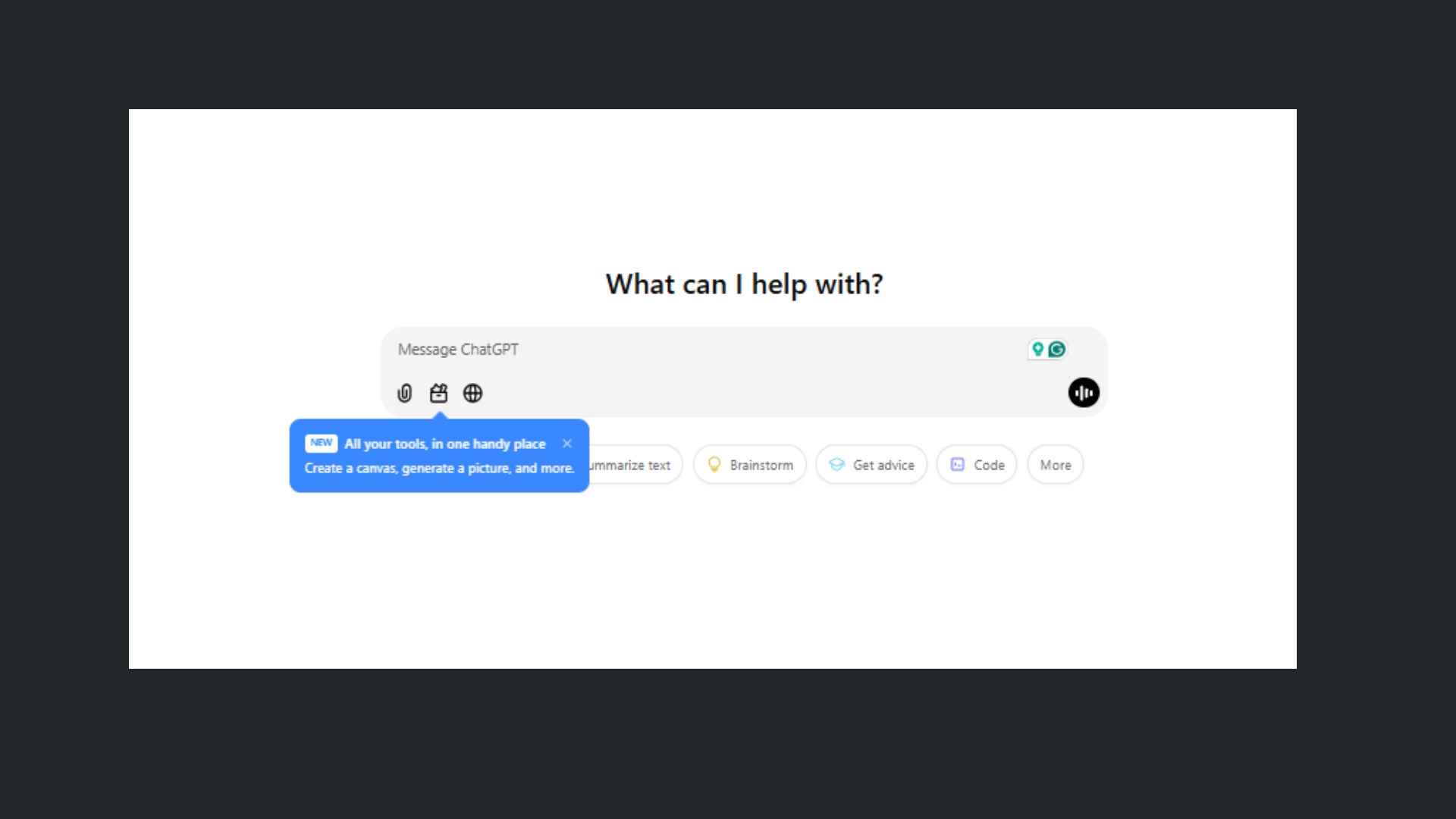 צילום מסך של קנבס