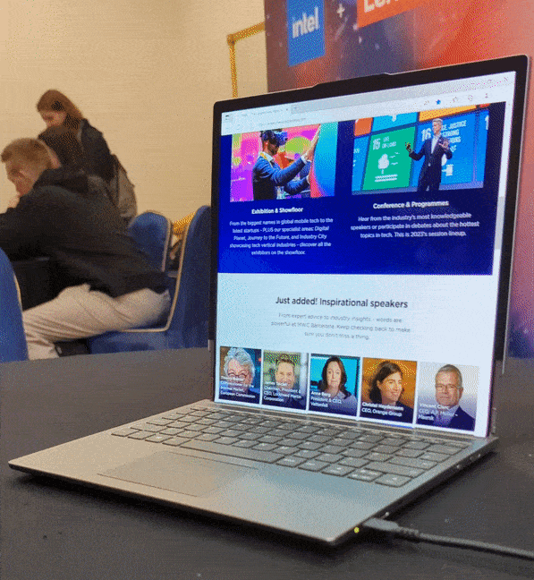 התגלגלות לקונספט של lenovo