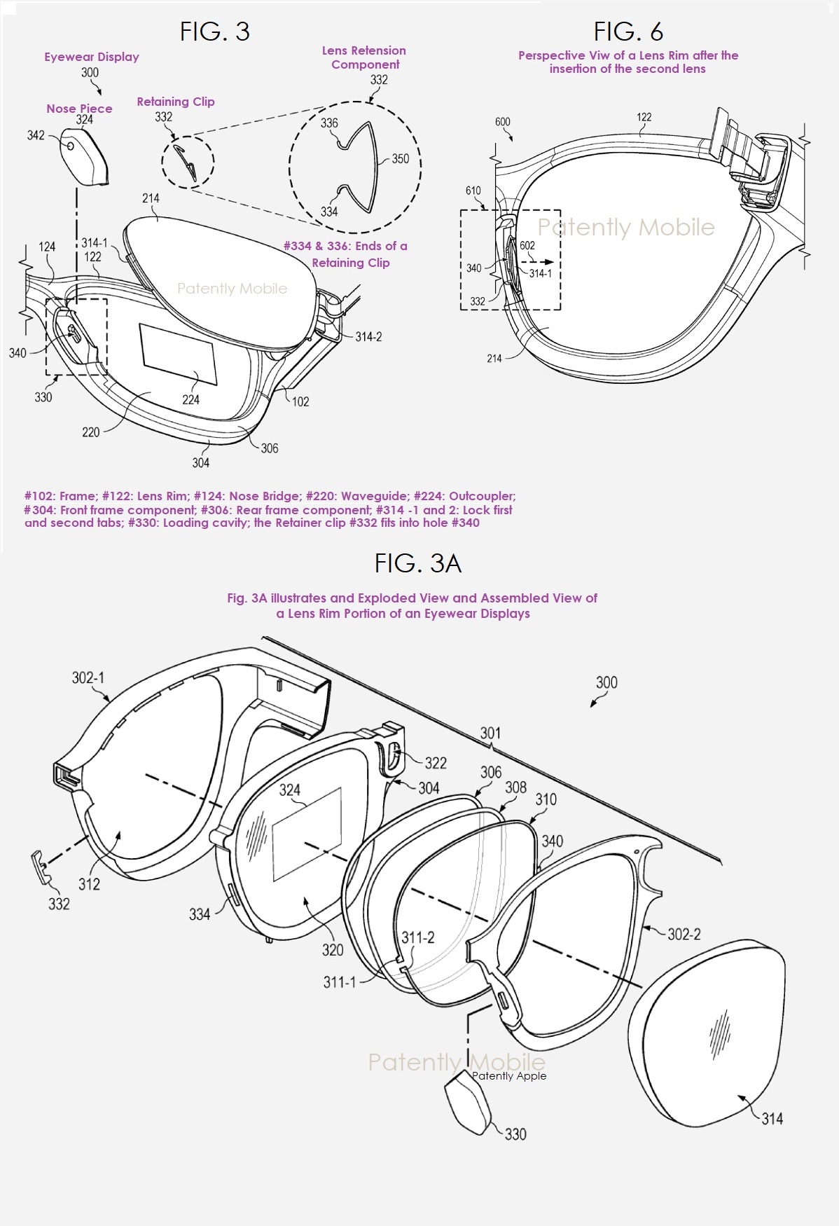 פטנט של גוגל למשקפיים חכמים שנבנו כדי לקחת עדשת RX