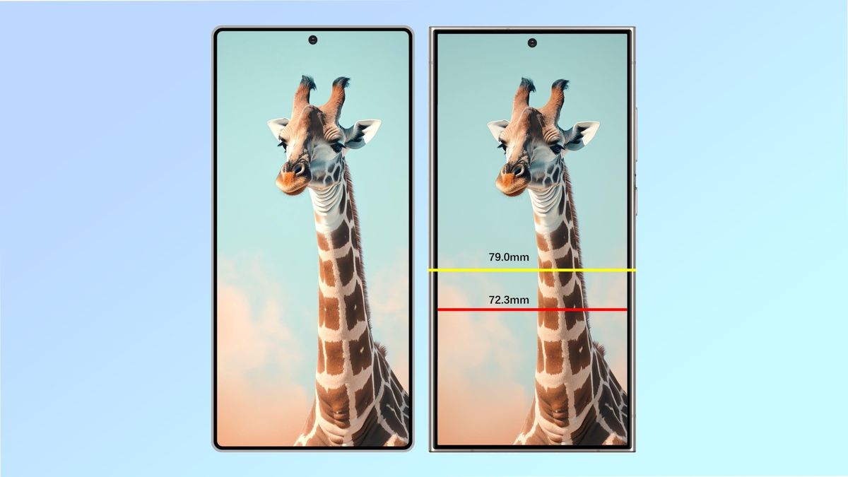 סמסונג גלקסי S25 Ultra פשוט קיבל את המסגרת הקטנה ביותר בעולם