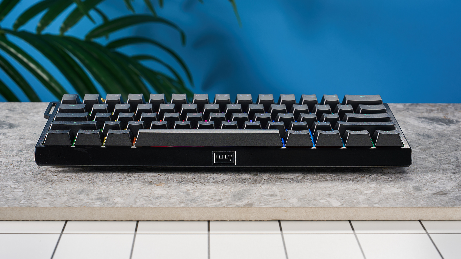 צילום של מקלדת המשחקים Wooting 60HE+