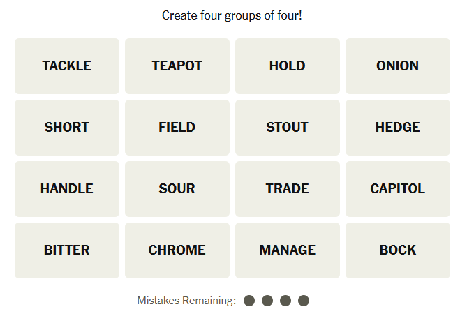 פאזל ניו יורק טיימס קשרי 18 בדצמבר 2024