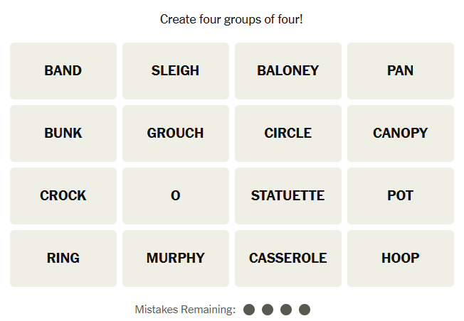 פאזל ניו יורק טיימס קשרי 21 בדצמבר 2024