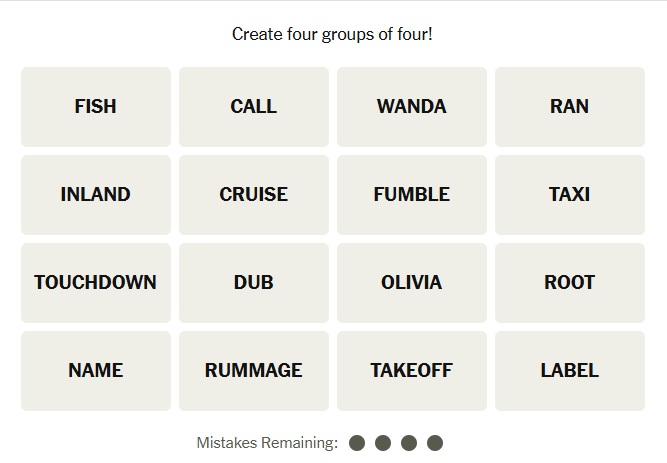 פאזל ניו יורק טיימס קשרי 10 בדצמבר 2024