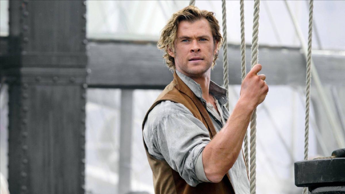 Chris Hemsworth as Owen Chase in "In the Heart of the Sea"